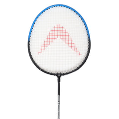 Steel Badminton Racket Set of 2 with Full Padded Cover – for Kids & Adults AB-222