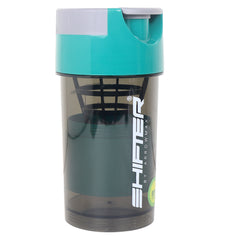 Gym Shaker Bottle with Mixing Ball & Storage Compartment | Protein Shaker Bottle for Gym, Fitness & Sports
