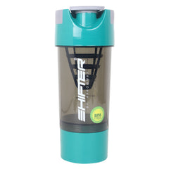 Gym Shaker Bottle with Mixing Ball & Storage Compartment | Protein Shaker Bottle for Gym, Fitness & Sports