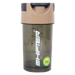 Gym Shaker Bottle with Mixing Ball & Storage Compartment | Protein Shaker Bottle for Gym, Fitness & Sports