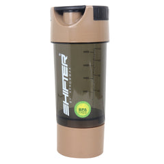 Gym Shaker Bottle with Mixing Ball & Storage Compartment | Protein Shaker Bottle for Gym, Fitness & Sports