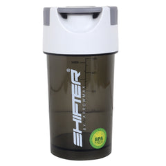Gym Shaker Bottle with Mixing Ball & Storage Compartment | Protein Shaker Bottle for Gym, Fitness & Sports