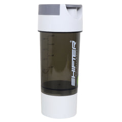 Gym Shaker Bottle with Mixing Ball & Storage Compartment | Protein Shaker Bottle for Gym, Fitness & Sports