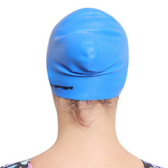 Women Extra Large Swim Cap for Long Hair | Premium Soft Silicone | Waterproof & Comfortable Fit