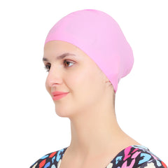 Women Extra Large Swim Cap for Long Hair | Premium Soft Silicone | Waterproof & Comfortable Fit