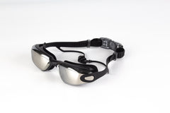 Swimming Goggles with Electroplating Mirrored Lenses | Anti-Fog, UV Protection & Anti-Glare Swim Glasses for Men, Women & Kids