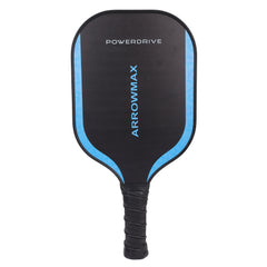 Arrowmax Carbon Fiber Pickleball Paddle Set – 2 POWERDRIVE Paddles, 4 Pickleballs, & Zipper Cover