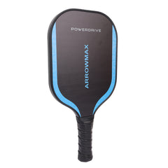 Arrowmax Carbon Fiber Pickleball Paddle Set – 2 POWERDRIVE Paddles, 4 Pickleballs, & Zipper Cover