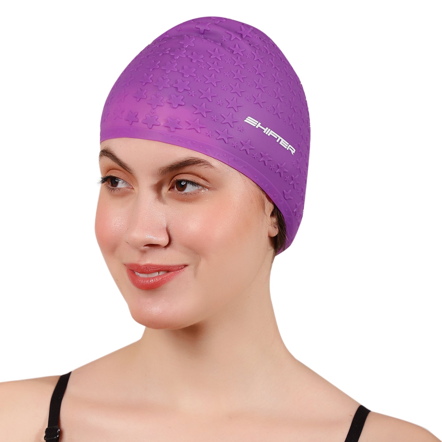 premium quality silicone swimming cap