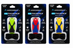Arrowmax Sports Referee Safety Emergency Whistle with Lanyard | Loud Whistle for Sports, Coaching & Emergency Use