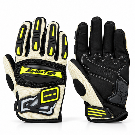 Full finger winter bike riding gloves for men with touchscreen fingertips
