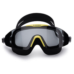 swimming goggles anti fog big size professional for men adults comfortable