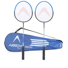 Steel Badminton Racket Pair AB-222