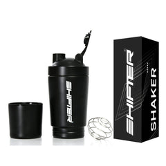 steel gym shaker with carry compartment