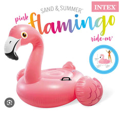 Adult Unicorn Party Swimming Tube Inflatable Pool Float + Free Pump (1.78 X 1.35 Meter)-INTEX
