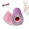 yoga mat tpe anti slip skid 6mm quality pink