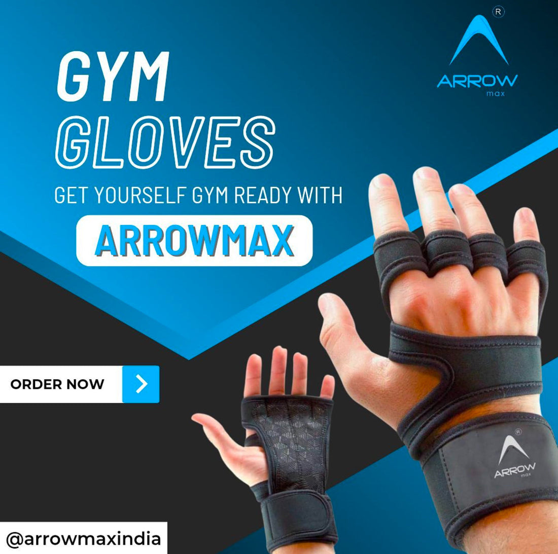 GYM GLOVES & SUPPORTS