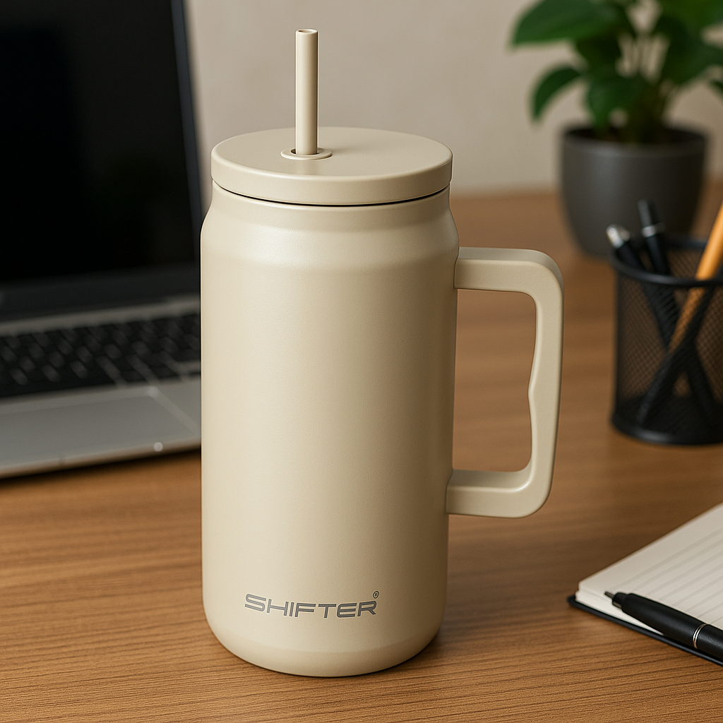 steel sipper adults with straw women gym travel 