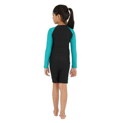 Kids’ Full-Sleeve Multi-Sport Suit | Quick-Dry, Chlorine-Resistant Activewear