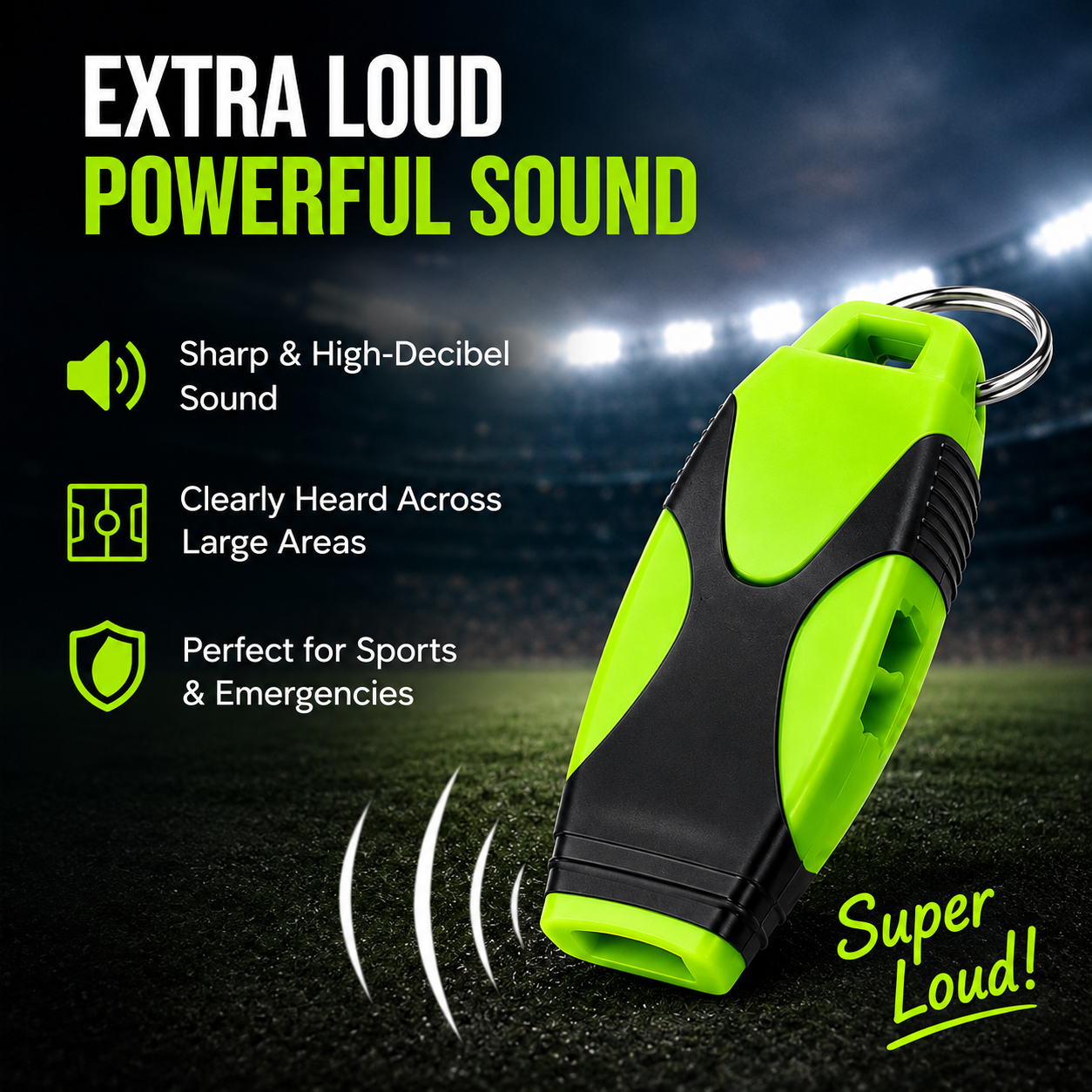 sports loud whistle seeti refree safety whistles