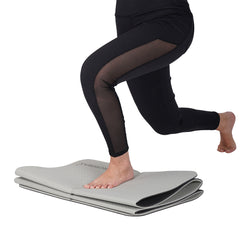 Arrowmax 6 mm Foldable TPE Yoga Mat – Eco-Friendly, Non-Slip, Portable