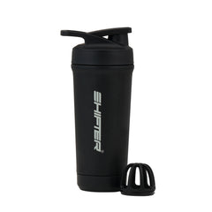 Stainless Steel Gym Shaker Bottle – Leakproof Metal Protein Shaker 750ml