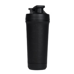 Stainless Steel Gym Shaker Bottle – Leakproof Metal Protein Shaker 750ml
