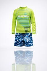 Kids 2 Piece Unisex Swimwear Set for Boys & Girls | Quick Dry Beach & Pool Swimsuit (2–12 Years)