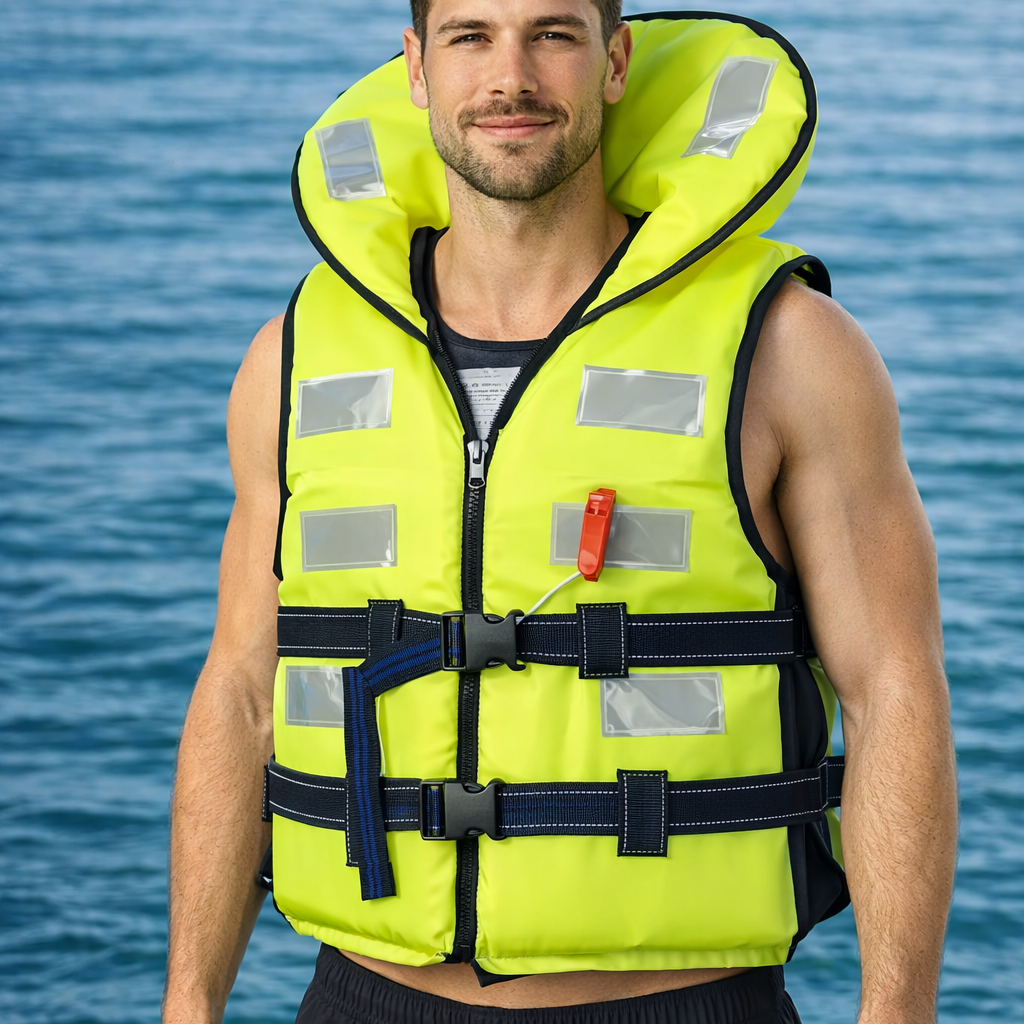 Adult Life Jacket for Rafting & Boating | Certified Water Sports Life ...
