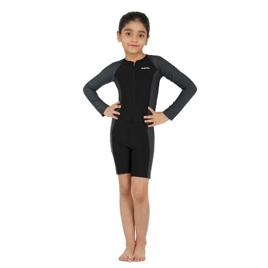 Kids’ Full-Sleeve Multi-Sport Suit | Quick-Dry, Chlorine-Resistant Activewear