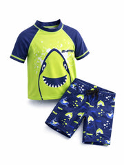 Kids' 2-Piece Swim Set – Stretchable, Quick-Dry & UV Protective