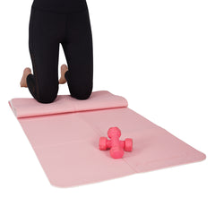 Arrowmax 6 mm Foldable TPE Yoga Mat – Eco-Friendly, Non-Slip, Portable