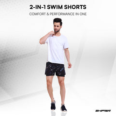 Men's 2-in-1 Swim Shorts – Comfort & Performance in One