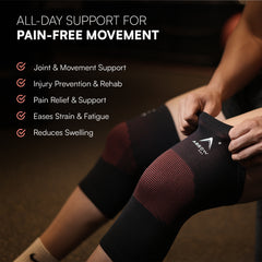 gym knee support cap walking running old age pain 
