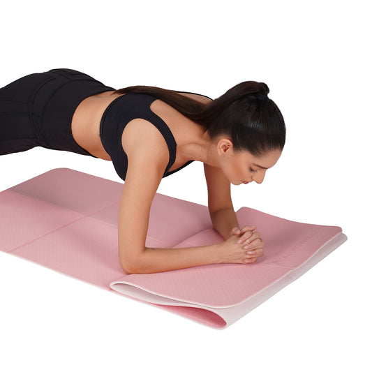 foldable yoga mat eva 6mm decathlon