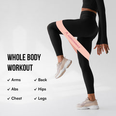 Exercise Loop Resistance Bands for Home Workout, Yoga & Gym Training