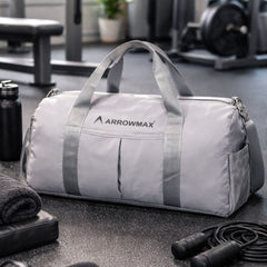 Unisex Gym Duffle Travel Bag with Shoe & Waterproof Compartment