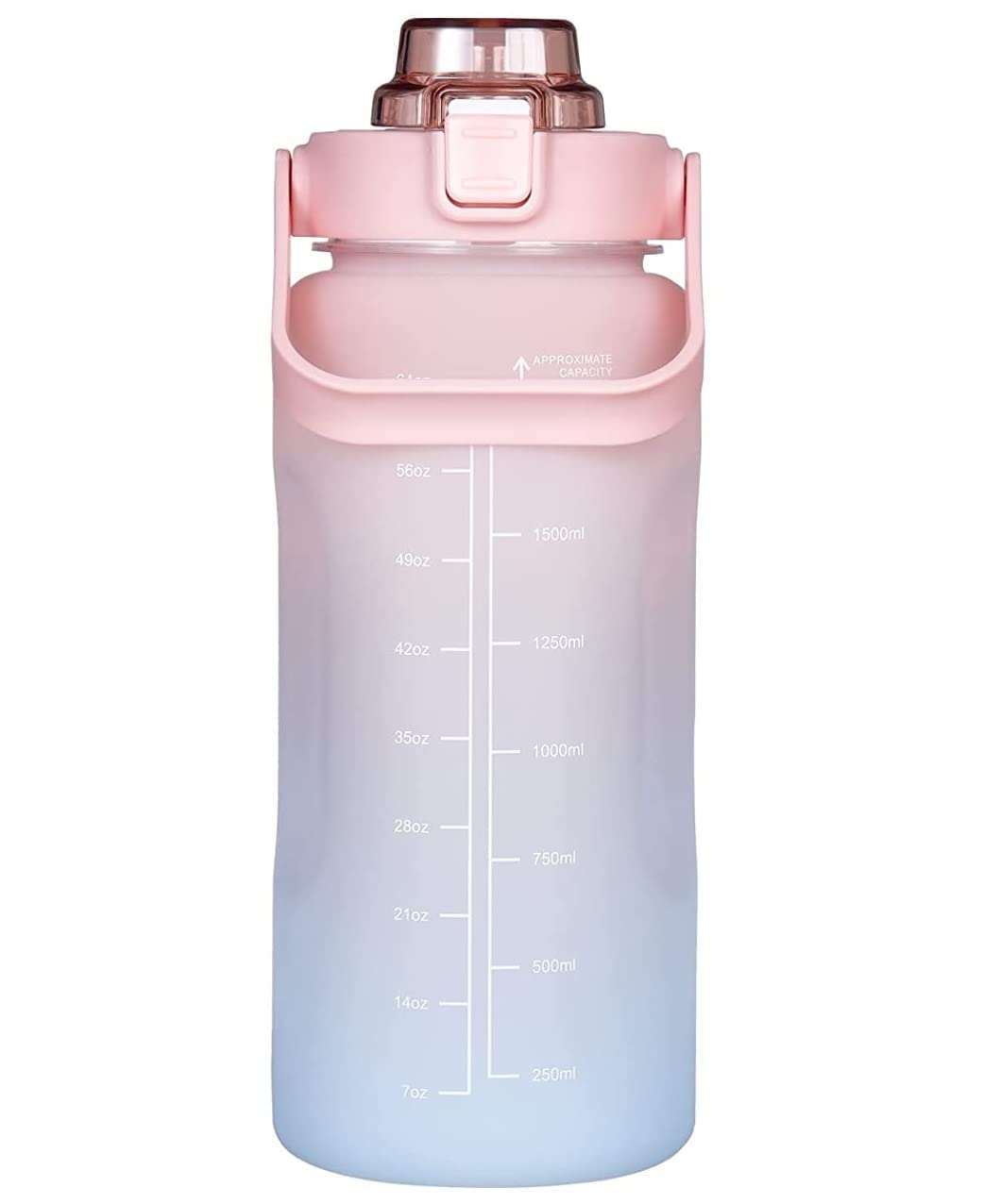 Sipper Bottle Big Size -Motivational Time Marker-2 L