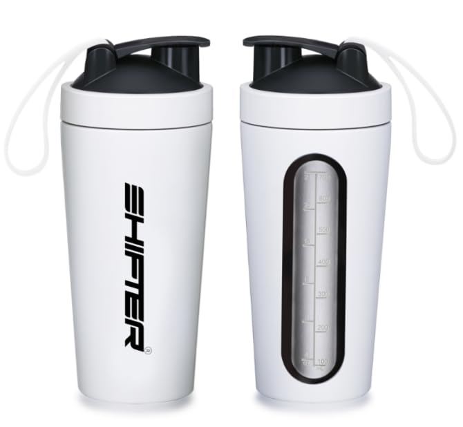 Shifter Steel Gym Shaker PRO for Men and Women ( BPA FREE, 700 ML)