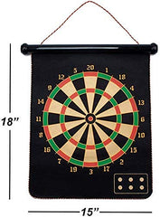 Magnetic Dartboard for Kids – Safe & Fun Indoor Game, Double‑Sided