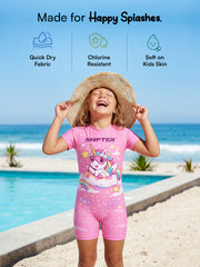 Boys and girls swimwear for swimming pool and beach holiday Unicorn