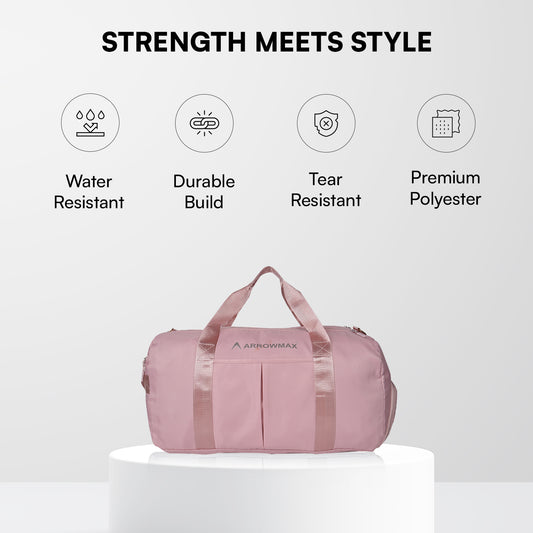Stylish Gym Bag for Women with Shoe Compartment – Waterproof & Spacious Duffel