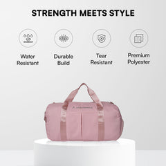 Stylish Gym Bag for Women with Shoe Compartment – Waterproof & Spacious Duffel