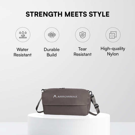 Arrowmax Multipurpose Duffle Bag with Separate Shoe Compartment – Ideal for Gym, Travel & Sports