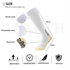 Football Grip Socks – Anti-Slip Sports Socks for Hockey Maximum Performance