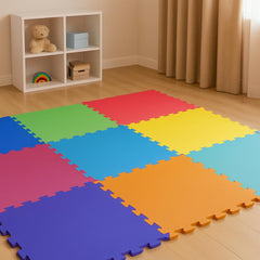 interlocking foam play mat tiles for kids colorful eva floor mat