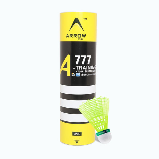 badminton shuttle shuttlecock arrowmax nylon plastic