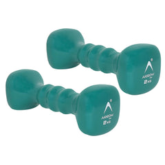 ARROWMAX Vinyl Dumbbell for Gym Workout Pack of 2 (0.5KG-4KG)