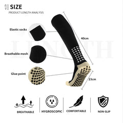 Football Grip Socks – Anti-Slip Sports Socks for Hockey Maximum Performance