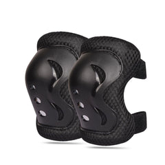 Skating & Cycling Adjustable Helmet Set with Guards for Kids – Free Size Safety Gear